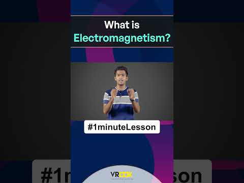 What is electromagnetism?  #physics#iit