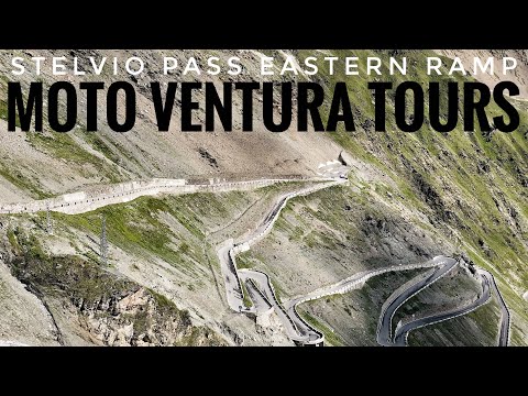 Stelvio Pass Part 2 - The Eastern Ramp. Passo dello Stelvio. Stilfser Joch. Moto Ventura Tours 2019