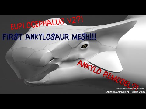 Unknown Ankylosaur Remodel! - Dinosaur World Mobile