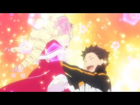 Subaru (ナツキ) congratulates Beatrice (ベアトリス) and she gets shy | Re:Zero Season 2 Episode 25 Final