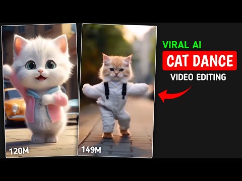 Ai Cat Dance Video Kaise Banaye | Viral Cat Dance Video Editing