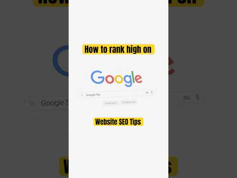 How to Rank No. 1 on Google