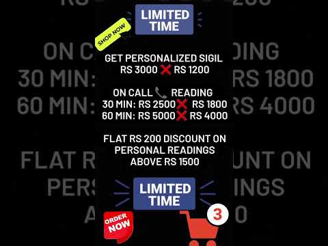 #tarot Sale on Tarot Reading and Sigil upto 70% | WhatsApp on  6290263600|