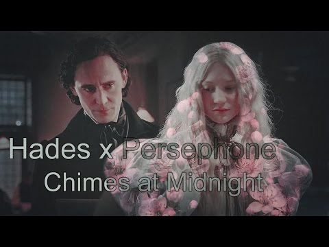 hades x persephone [Stoker ❀ Crimson Peak ❀ Jane Eyre] || chimes at midnight