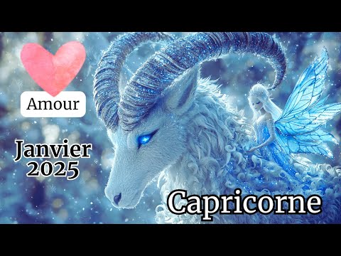 ♑ Capricorne Janvier 2025 - SENTIMENTAL - Joie et renouveau : votre vie sentimentale rayonne !!! ❤️✨