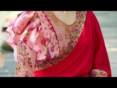 😍short baju design 2024/sleeves design/short blouse design/blouse hand designs/blouse design#baju