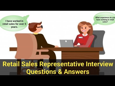 Retail Sales Representative Interview Questions & Answers - Job Interview Conversation