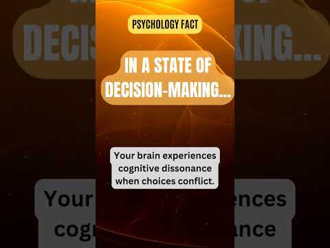 Decision making #anxietymanagement #psychologyfact #facts #randomfacts #brainandbehavior