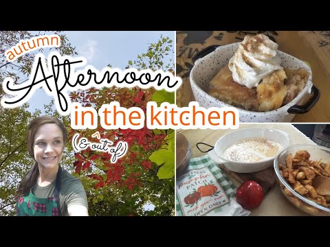 🍁FALL in a Southern Kitchen🍁Easy HOMEMADE Apple Cobbler Recipe🍁