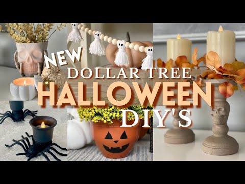 🎃 DOLLAR TREE HALLOWEEN 2023 DIYs | Easy and Spooky Halloween Decor 🎃