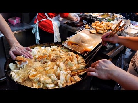 Taiwan Keelung Temple Night Market -24 Local Snacks