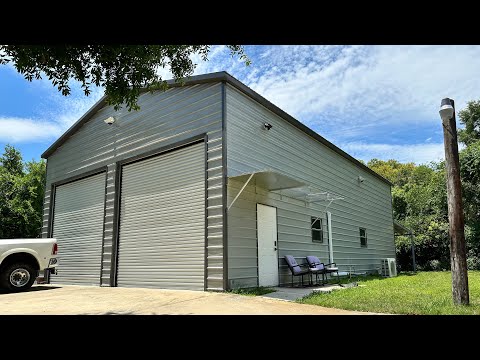 Upgrading and outfitting my 30x50 steel workshop. major changes