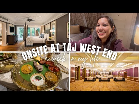 Work Week at Taj West End Bangalore | Week in my life [digiprithsdiaries]