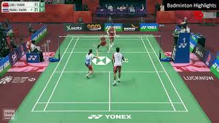 Dechapol / Supissara vs Liao Pin Yi / Huang Ke Xin | Syed Modi India International 2024 Badminton