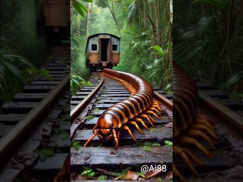 Nature Exploration | Travel Discovered | Abandoned Train | horror music #shorts #trending #wow