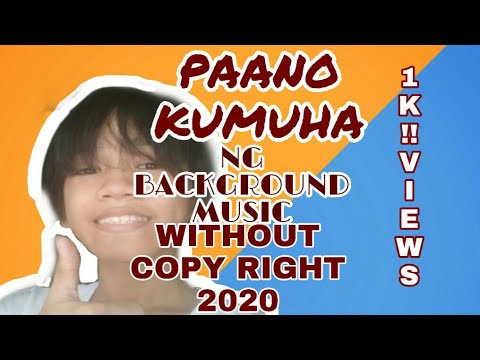 PAANO KUMUHA NG BACKGROUND MUSIC NG WALANG COPYRIGHT (EASY WAY)|TAMI VILLANUEVA