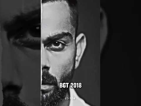 The Difference Between 2024 And 2018 ☠️#shrots#cricket#bgt#2024#2018#viratkohli