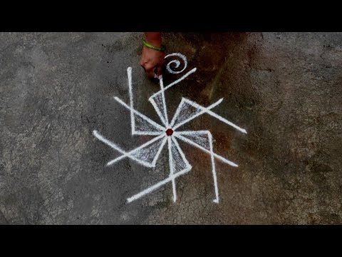 Karthika masam kolam 🌺  flowers muggu🌺 Vani rangolis