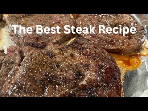 Cooking the BEST Steak EVER in a Skillet | Cooking made simple