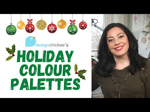 Holiday Colour Palettes for Christmas 2021 + Holiday Decorations + Interior Design Tips