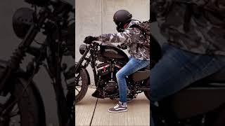 Black beauty || Harley Davidson 😀 || Iron 883  19MILLION🔥#viral #trending #harleydavidson