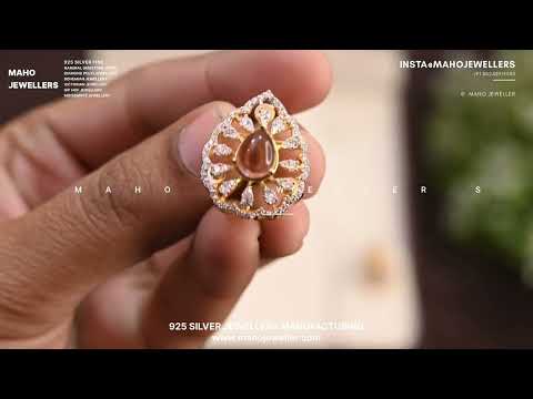 Exclusive 92.5 Silver Premium CZ Diamond Collection | 925 Silver jewellery  manufacturer from jaipur