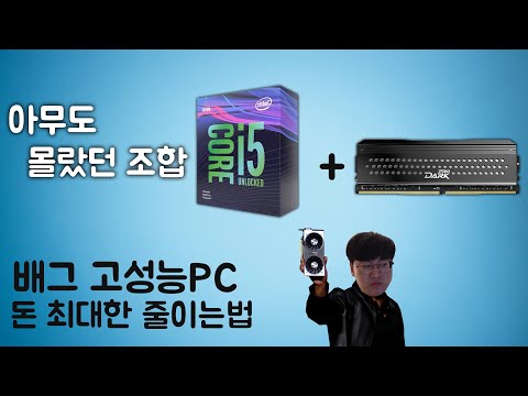 그래픽카드만 좋으면 무조건 게임 성능이 좋은게 아닙니다 (feat. i5-9600KF)