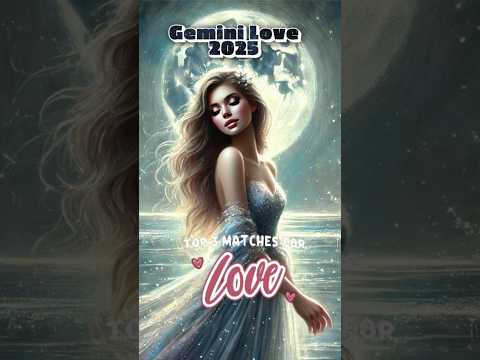 Gemini Love 2025:  Your Top 3 Matches Revealed #love #astrology