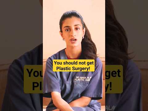 You should not get Plastic Surgery #aesthetics #unrealistic