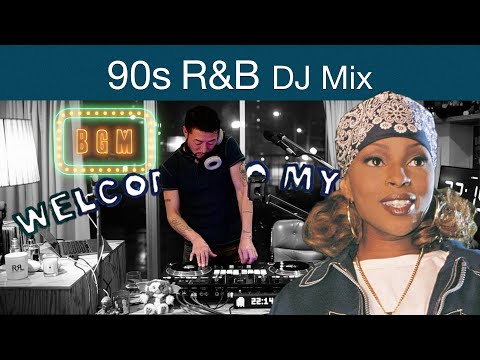 90s RnB DJ Mix “WTMR BGM-06” [Mary J. Blige, SWV, Janet Jackson, Blackstreet, Playlist, Soul, Chill]