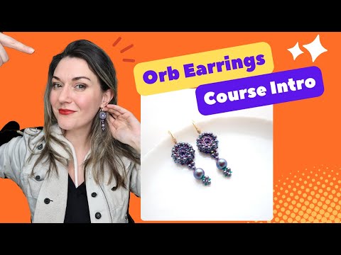 Don't Miss Out on the Online Course for Stylish Crystals Orb Earrings