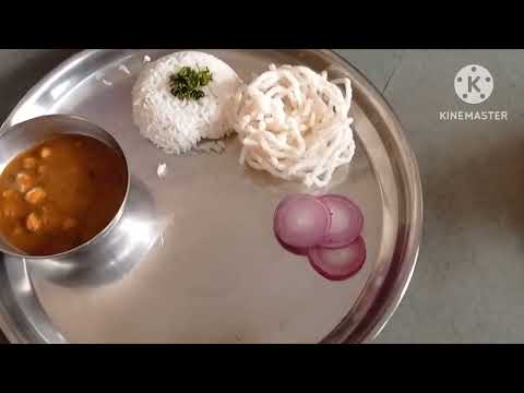 sunday special chole puri chi thali by marathi Gruhini Ujwala / thali