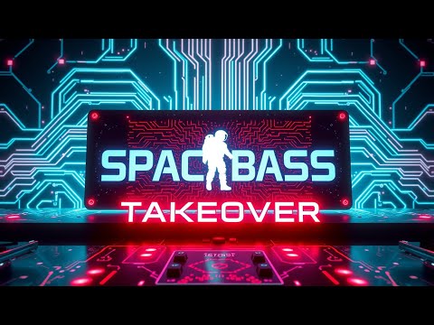 Parkbreezy - Spacebass Takeover Radio [Trippy Audio Visualizer]