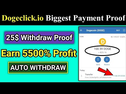 Dogeclick.io review How To Earn Money Online In Pakistan dobler website 2 years purani real ya fake