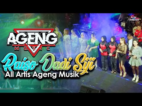 RAISO DADI SIJI  ALL ARTIS AGENG MUSIK LIVE SUKOHARJO JAWA TENGAH