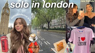 SOLO TRAVELING IN LONDON | exploring neighbourhoods, coffee shops, sight seeing, markets, etc ੈ✩‧₊˚