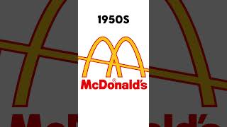 From Simplicity to Global Recognition, McDonald's Logo Journey #shorts #mcdonalds #logo