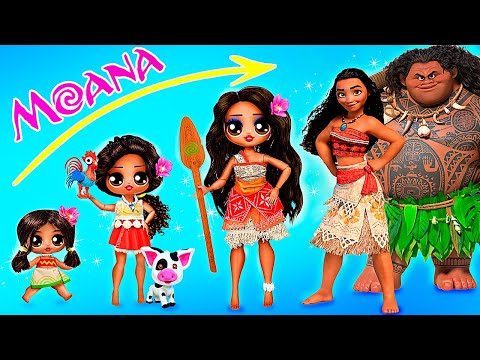 Moana 2 Crește! 32 DIY-uri LOL OMG