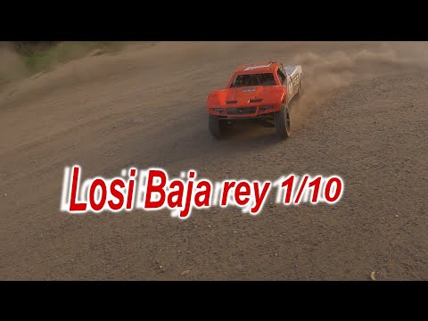 Losi Baja Rey 1/10  Dusty rip