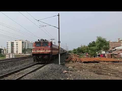 NZM - ERS MANGALA LAKSHADEEP EXPRESS WITH WAP-4 | LHB + WAP -4 = 🤩🔥