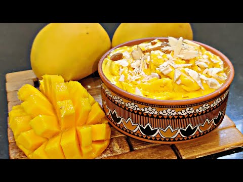 2 ingredients homemade mango ice cream with tips | Easy Mango Ice Cream Recipe | मँगो आइस्क्रीम