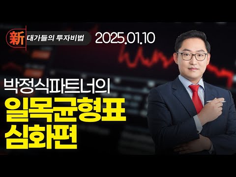 박정식파트너의 캔들 차트 실전 비기 | 新대가들의투자비법 (20250110)