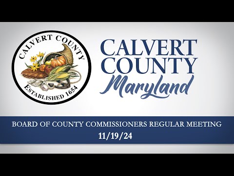 Board of County Commissioners - Regular Meeting - 11/19/2024