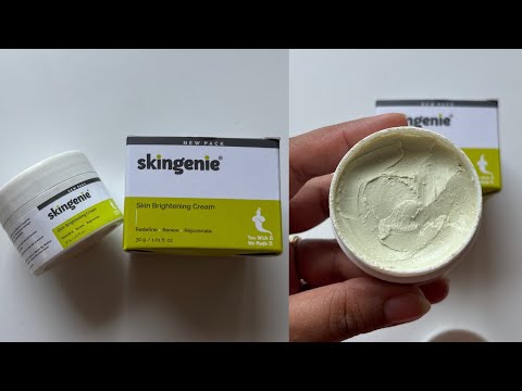 Skin genie Skin Brightening Cream Review