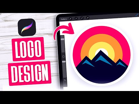 Create A Simple Logo with Procreate for iPad