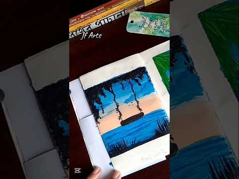 Easy painting 😍 #shortvideo #art #painting #tutorial