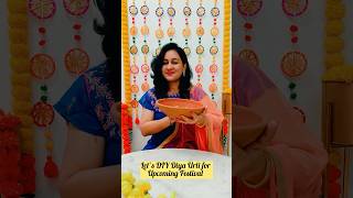 How To Make Diya Urli at Home|DIY Urli at home| Festival DIY Series 10 #sunitascreativeworld #shorts