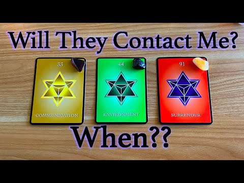 💕WILL HE/SHE CONTACT ME? WHEN? |🔮Pick A Card🔮| Love Tarot Reading (Timeless)