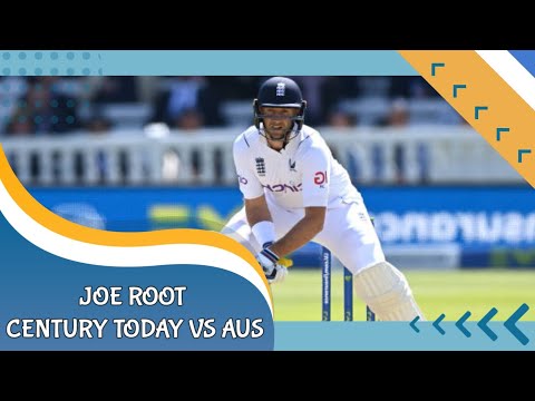 Joe Root century (100*) today vs Aus || #joeroot #australia #engvsaus #test #root #england