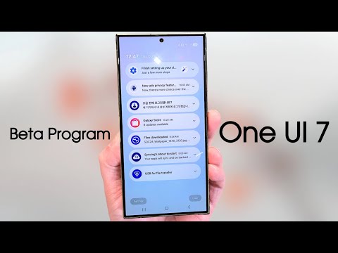 Samsung's One UI 7 -  OFFICIAL BETA UPDATE  !!!